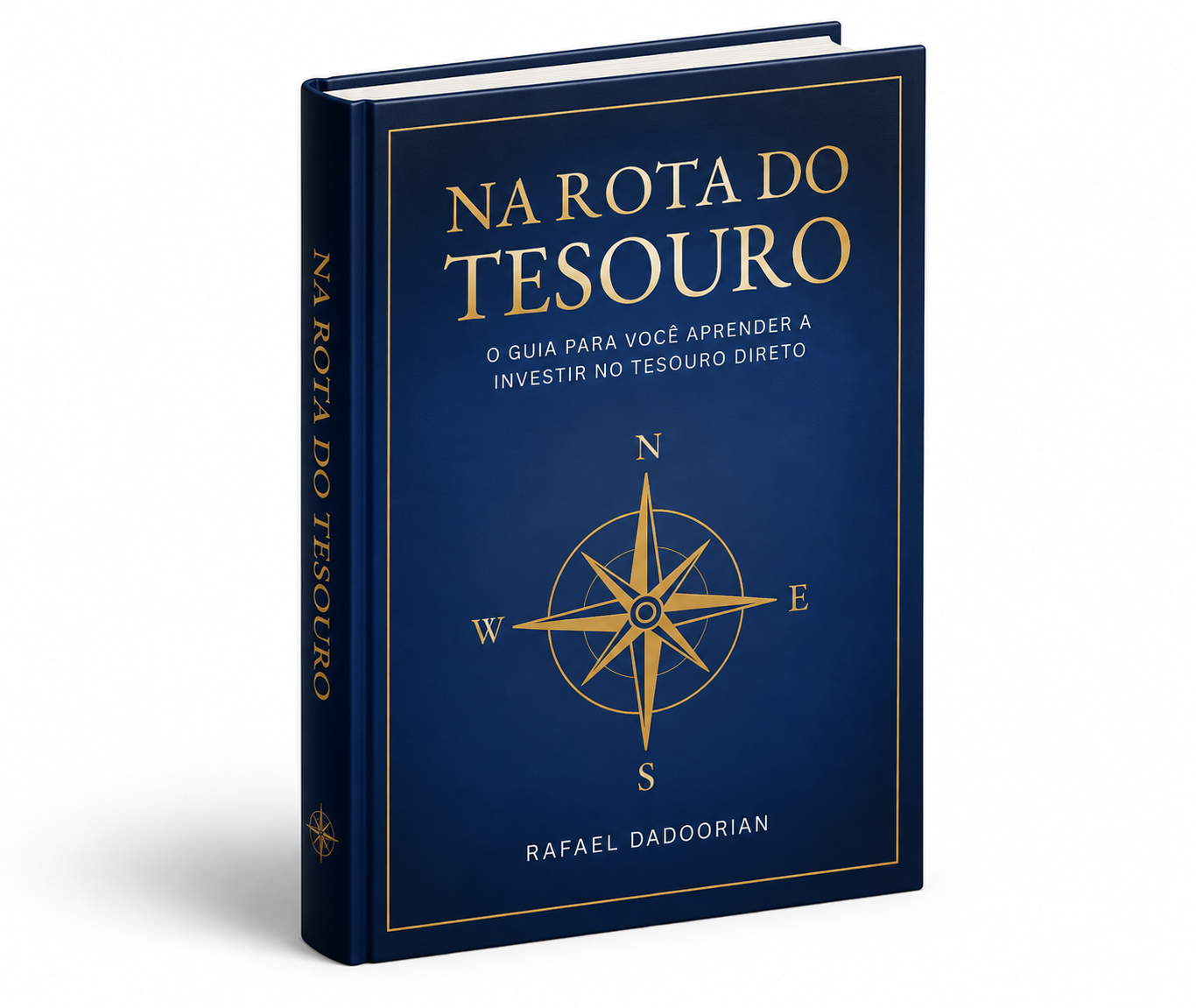 Capa de Na Rota do Tesouro, livro de Rafael Dadoorian